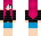 pink hair