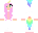 pink haired unicorn