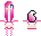 pink wolf girl