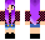 purple and plad