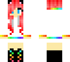rainbow girl