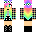 rainbow girl
