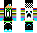 rainbow skin