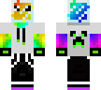 rainbow slime glass