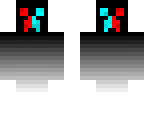 red and blue creeper-face