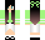 school project uniform in green