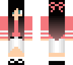 school project uniform in red