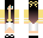 school project uniform in yellow
