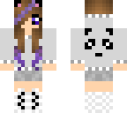 slightly better panda girl