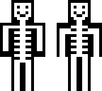 spooky scary skeleton