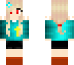 teal girl
