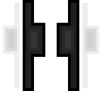 black and white