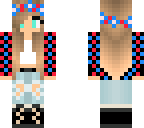 blue and red