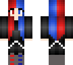 blue and red girl