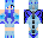 blue dragon girl