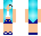 blue girl