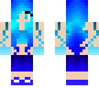blue girl