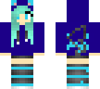 blue pikagirl