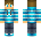 blue teenager