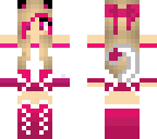 bow neko blonde pink