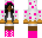 cake girl black edit
