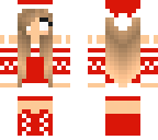 christmas herobrine girl