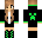 cute creeper girl 