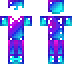 floating armour diamond with purple