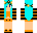 halloween girl blue hair