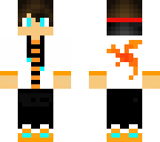 orange dragon boy