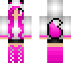 pink fox girl