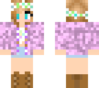 pink jacket girl