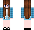 plaid jacket girl