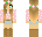 pretty polka dot teen girl