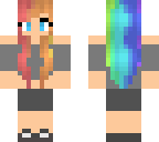 rainbow girl