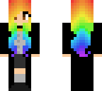 rainbow hair hogwarts
