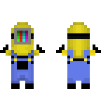 rainbow minion