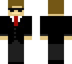 secret agent in suit