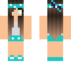 teal bandana girl