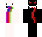 two faces man