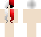 white and red hair base