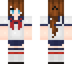 yandere girl brown hair 