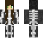 adorable skeleton girl