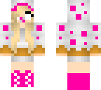baby herobrine cake girl
