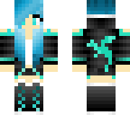blue dragon girl