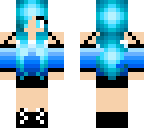 blue girl