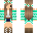 chibi mint girl