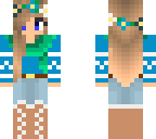 flower fall girl