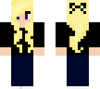 girl in black shirt