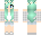 green hair